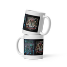 "Gamer Till the End ceramic mugs with vivid gaming-themed prints, stackable design, dishwasher and microwave safe"