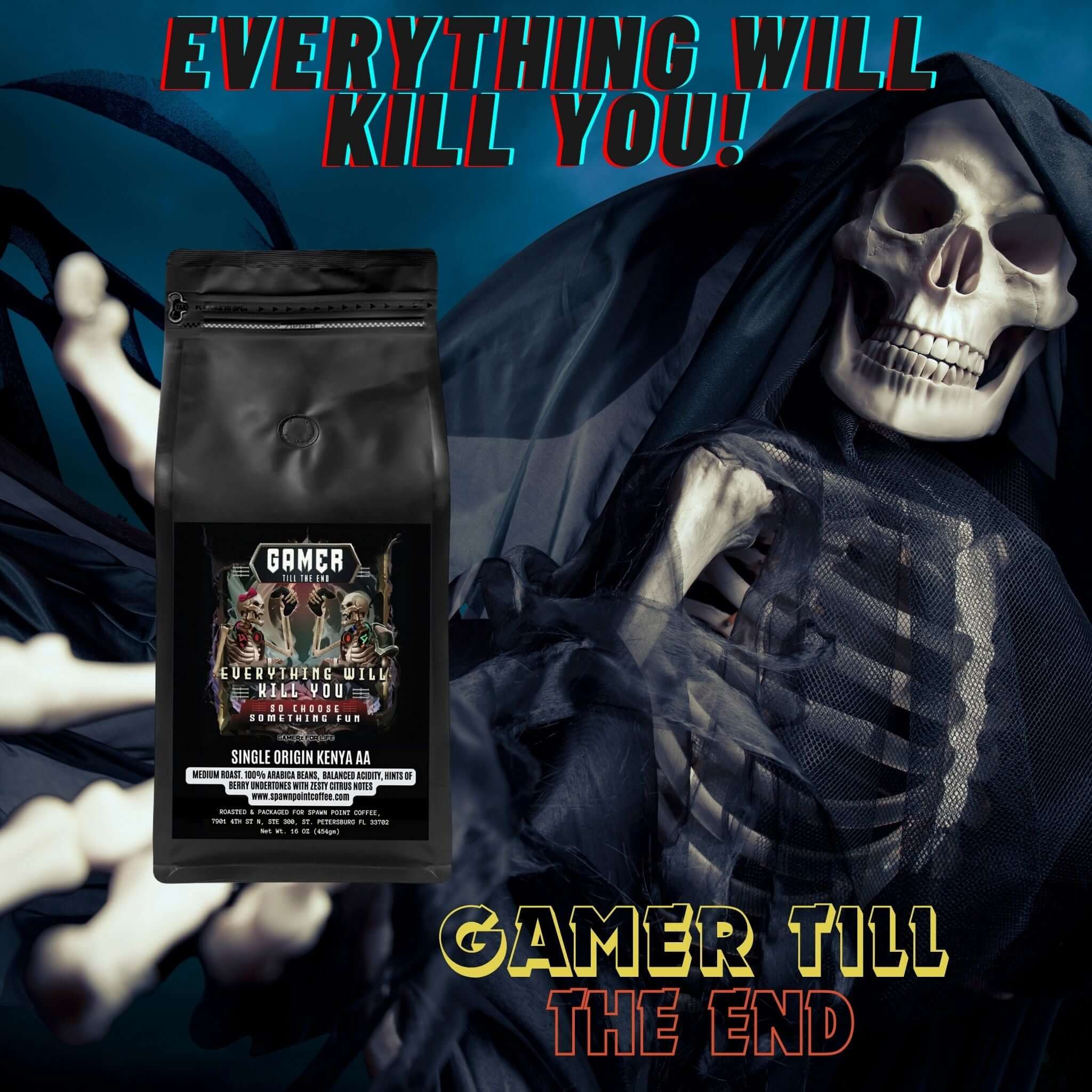 期間限定お値下げ！激レア！早い者勝ち！　ＴＨＥ　ＢＯＯＫ　ＯＦ　ＫＥＮＹＡ Gamer Till the End | Single Origin Kenya AA Coffee – Spawn Point