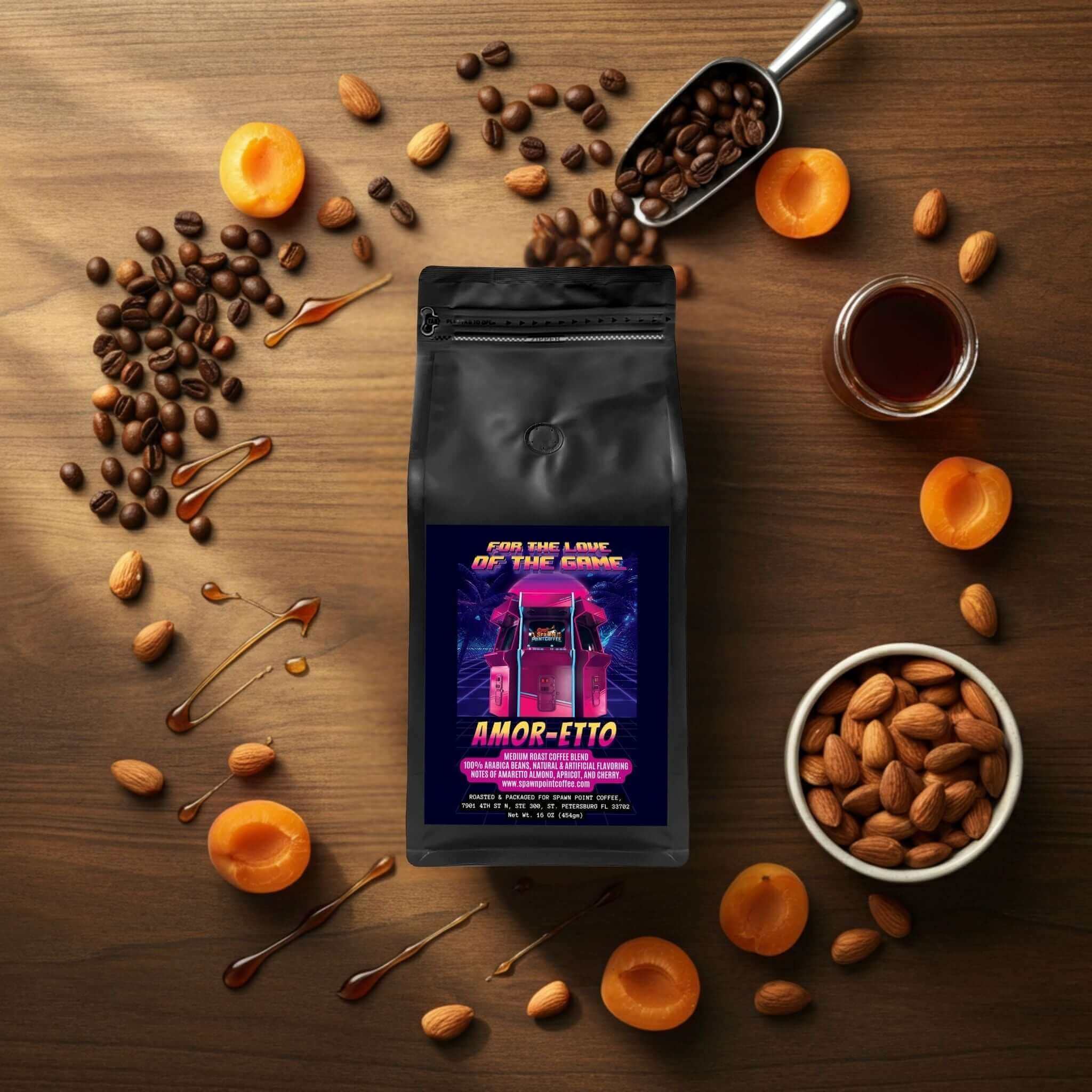 For the Love of the Game | Medium Roast Amaretto Flavored Coffee