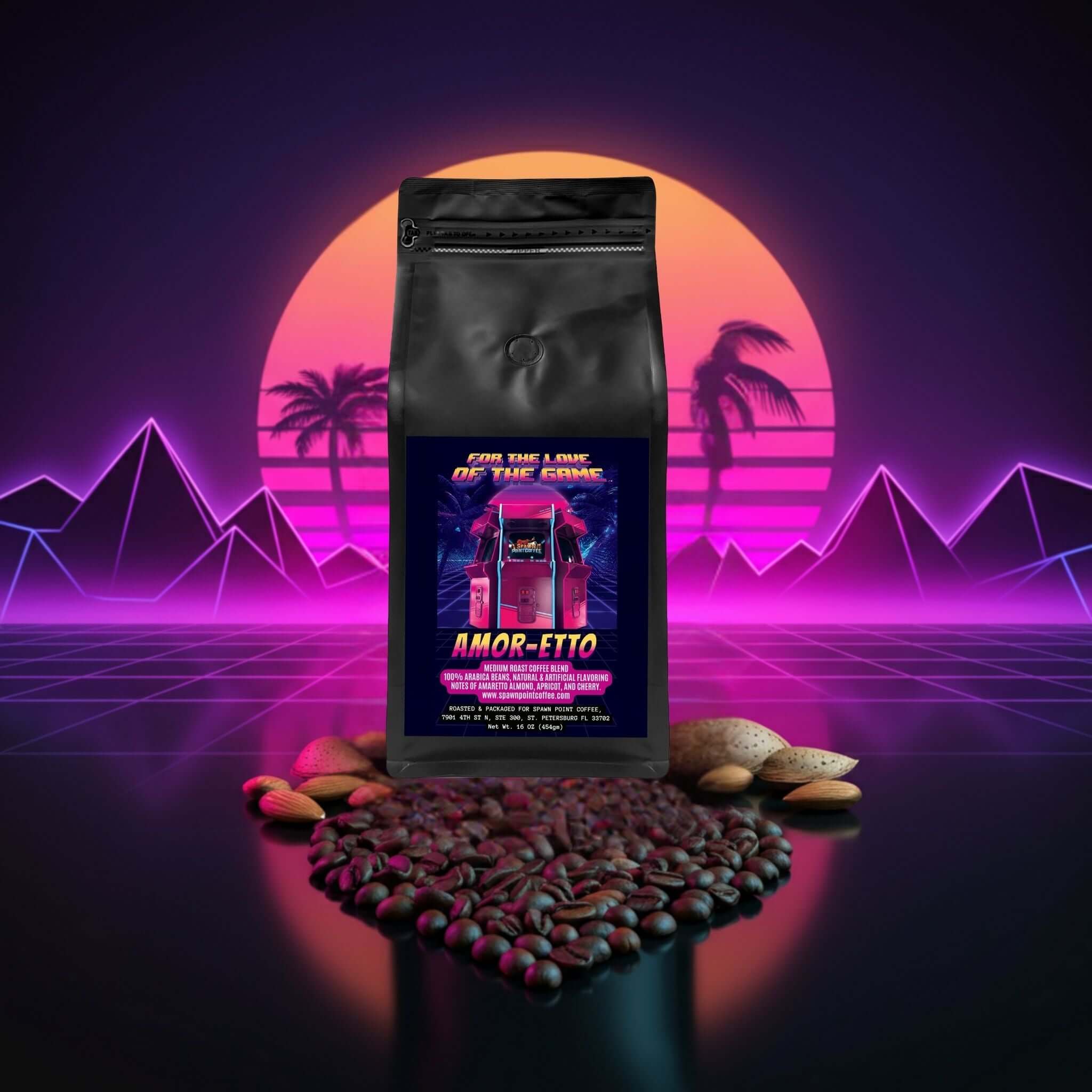 For the Love of the Game | Medium Roast Amaretto Flavored Coffee