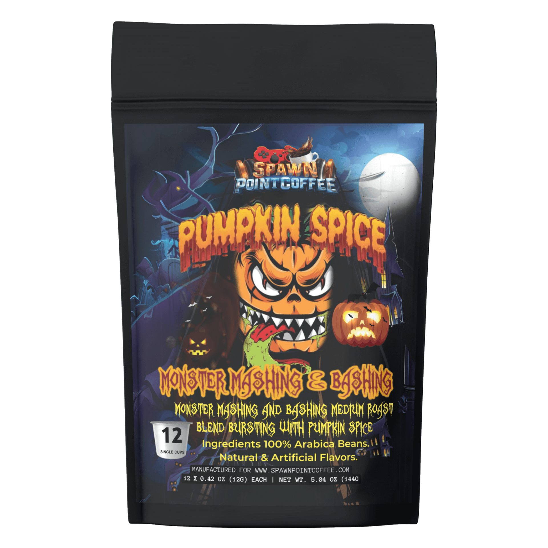 Monster Mashing & Bashing Pumpkin Spice Coffee Pods – Spawn Point