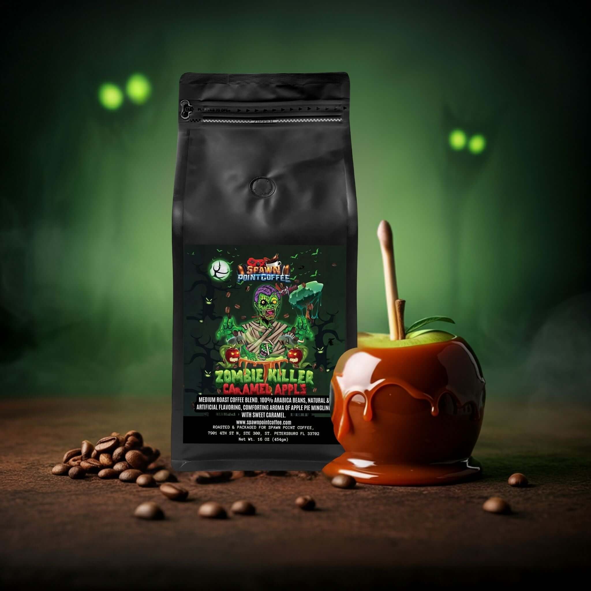Zombie Killer Caramel Apple | Medium Roast Flavored Coffee – Spawn